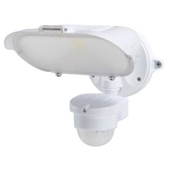55-235 LED Floodlight 40W With Motion Sensor (White)