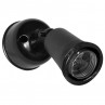 55-015 Single Pvc Lamp Holder Pack E27 (Black)